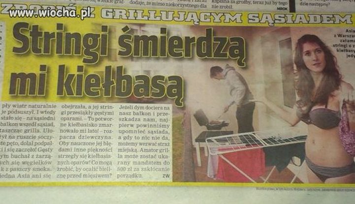 Kolejny dramat, który musiał zostać opisany w prasie
