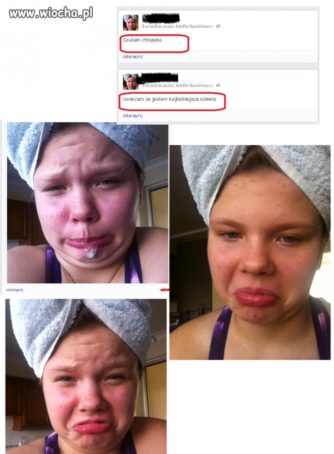 Jestem najpiękniejsza!