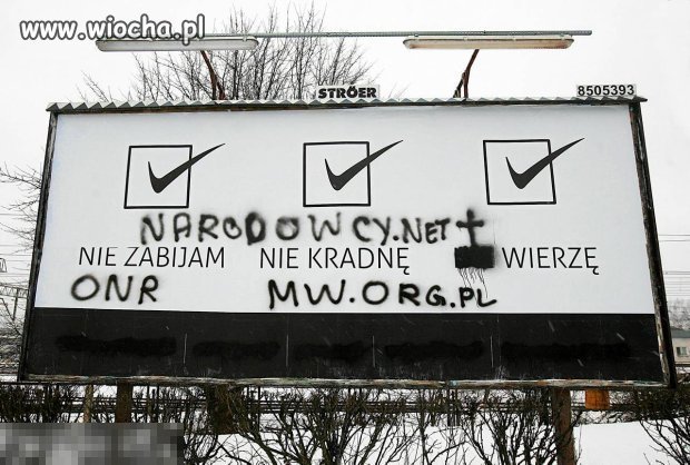 Ktoś tu katolicką kulturą błysnął...