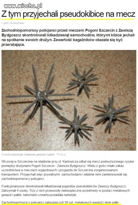 Pseudokibice z gwiazdami