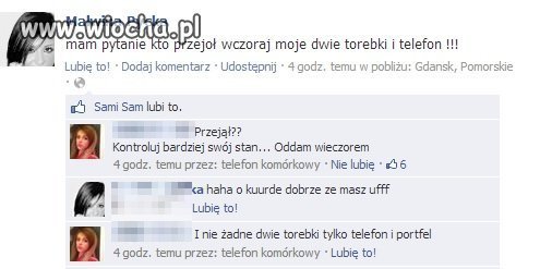 Żałosnym widokiem na każdej imprezie