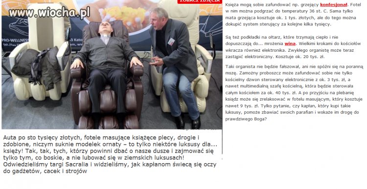 Targi specjalnie dla księży...