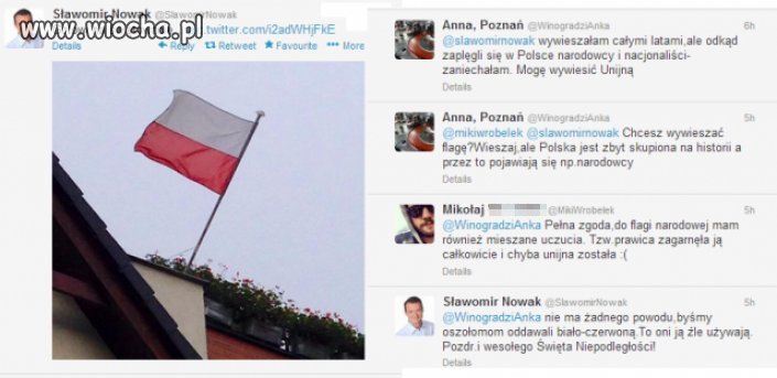 Twitter Sławomira Nowaka