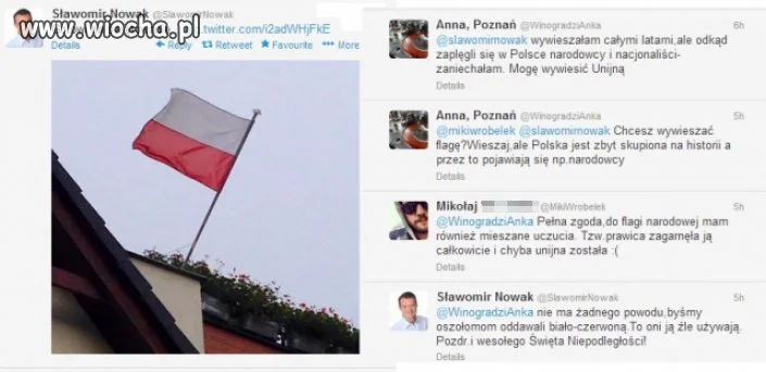 Twitter Sławomira Nowaka