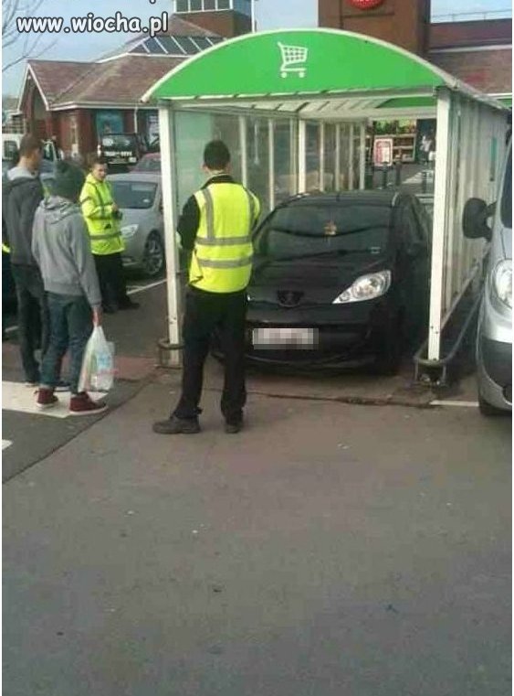 Gdy nie ma miejsca na parkingu 