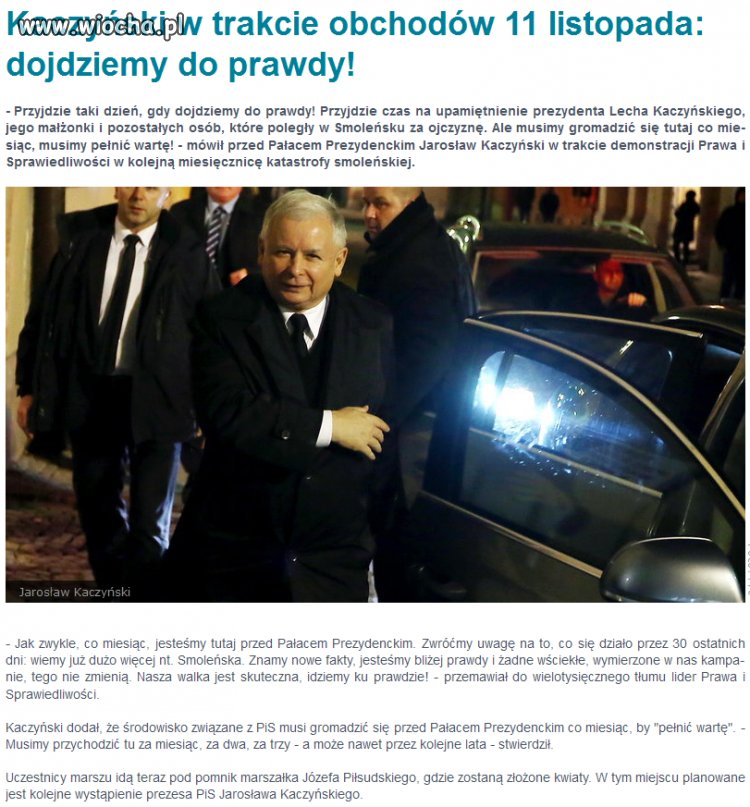 Co ma wspólnego 11 listopada ze Smoleńskiem?
