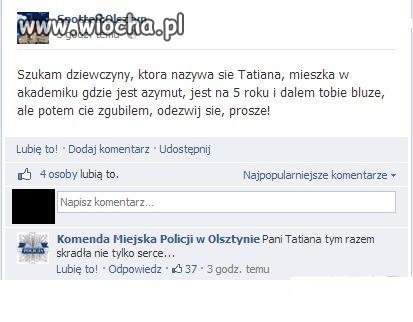 Komenda miejska Policji W Olsztynie 