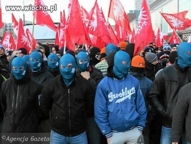 Banda zamaskowanych bandytów z Matką Boską ...