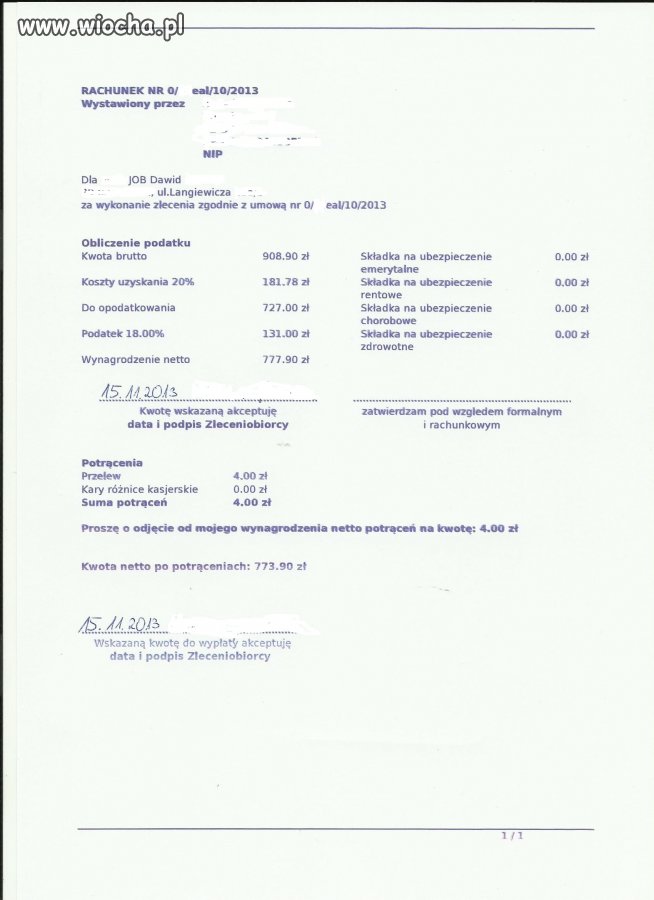 Pracowałam 180h w tamtym miesiącu