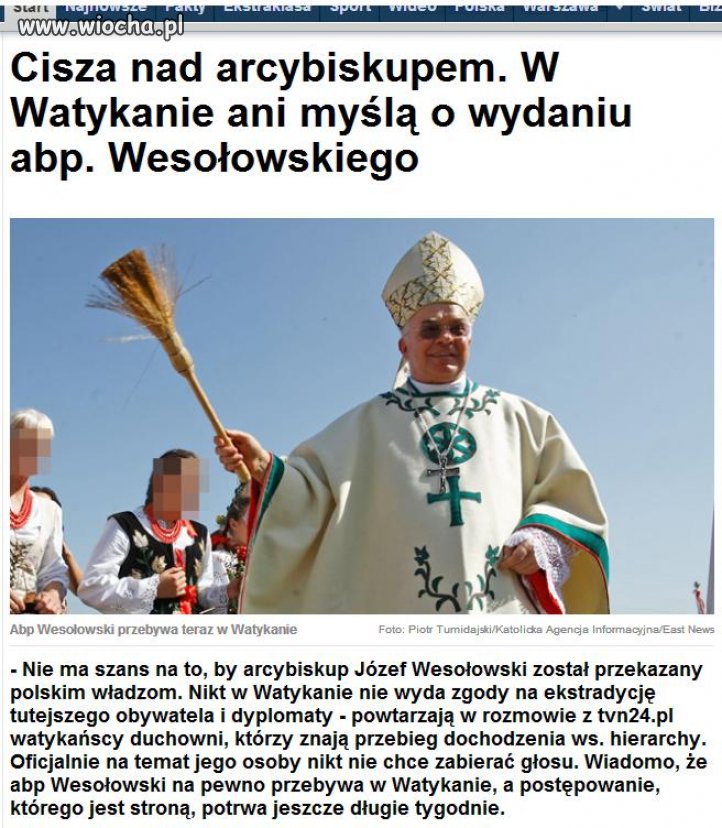 Watykan nadal chroni pedofilów!!!