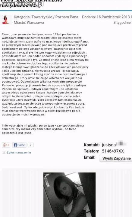 Młoda sprzeda dziewictwo. 