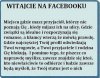 Witajcie na Facebooku