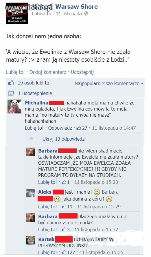 Słynna córeczka i jej dumna mamusia...
