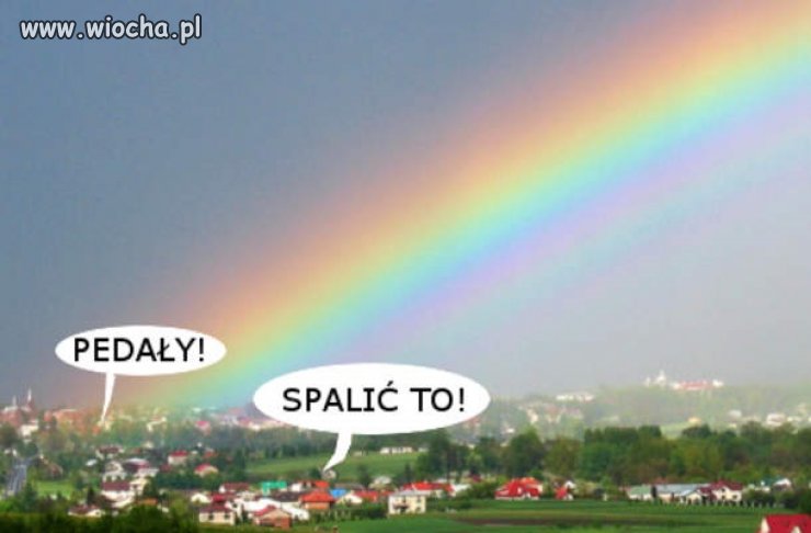 A to moja tęcza.