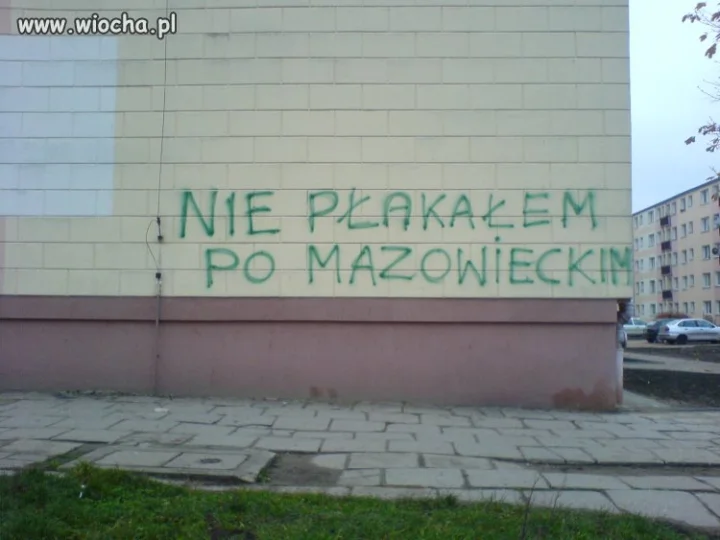Ja też nie płakałem
