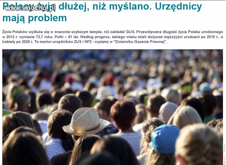 Każdy inny by się cieszył, tylko nie oni.