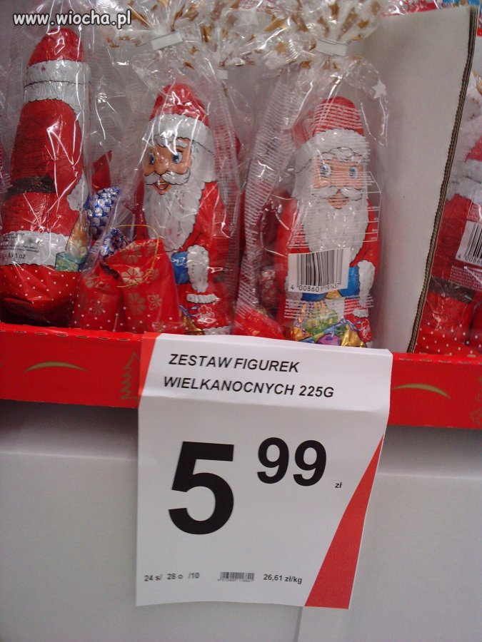 To za chwile są świeta czy wielkanoc ?