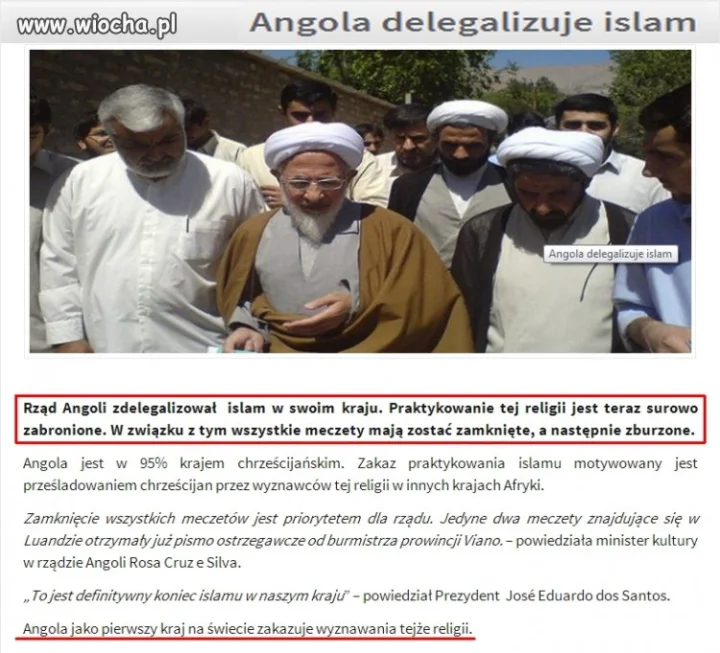 Tymczasem w Angoli...