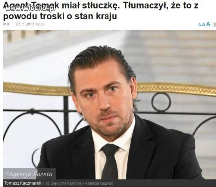 Jaki on ostatnio troskliwy