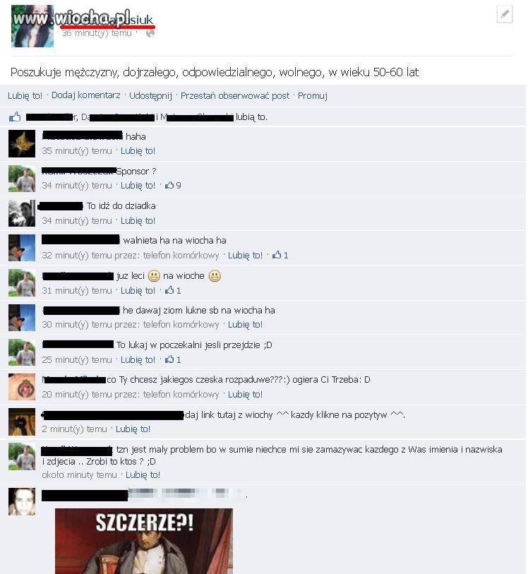 Intensywne poszukiwania sponsora.