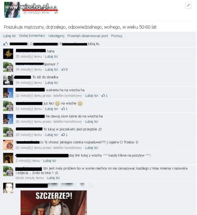 Intensywne poszukiwania sponsora.