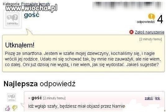 Nietypowy problem ...