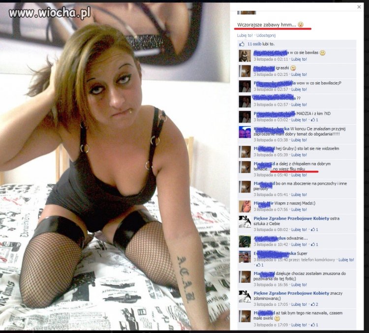 Wczorajsze fiku miku ACAB haha