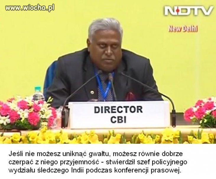 "Skoro nie możesz uniknąć gwałtu, ciesz się nim&qu