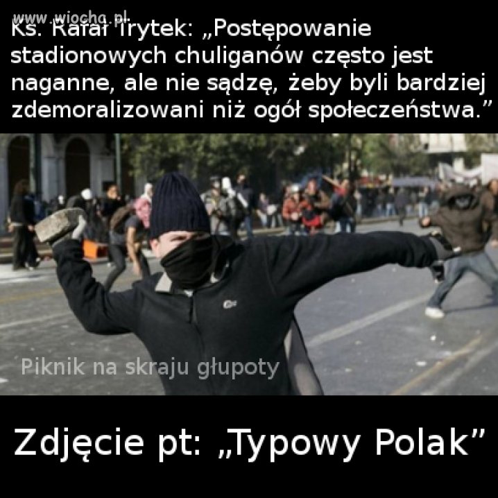 Według ks. Trytka tak wyglądamy 