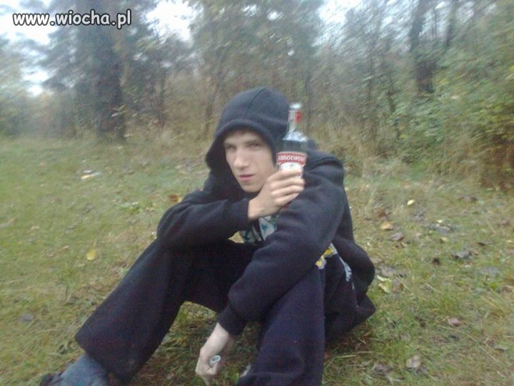 Młody lansuje się na fb 