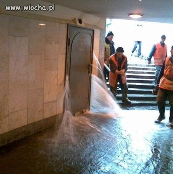 Chyba ktoś nie zakręcił kranu