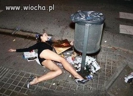 Ktoś wyrzucił całkiem niezłą laskę