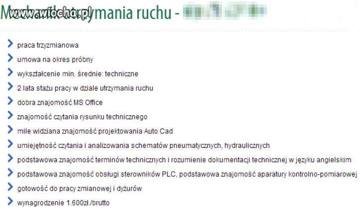 1600 brutto? Nic tylko szaleć
