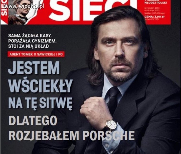 Jak nic się nie zmieni to Agent Tomek podpali swój