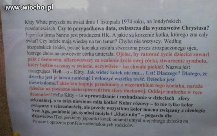 Ogłoszenie parafialne.