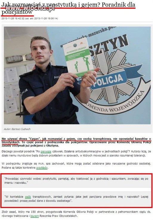 Jak rozmawiać z prostytutką i gejem?