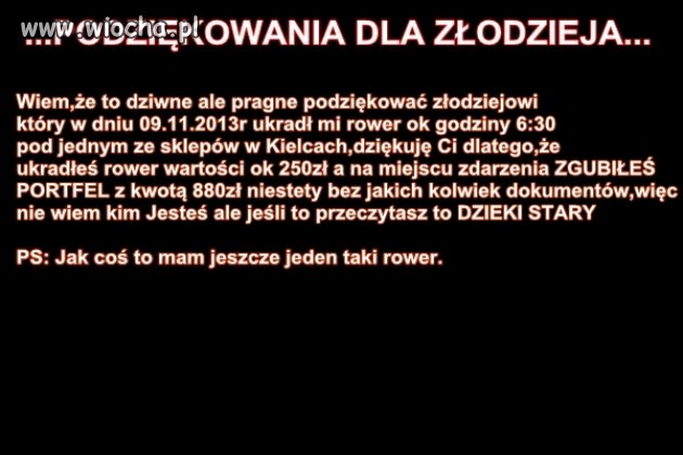 Szczęście w nieszczęściu.