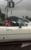 I'm driving in the rain
