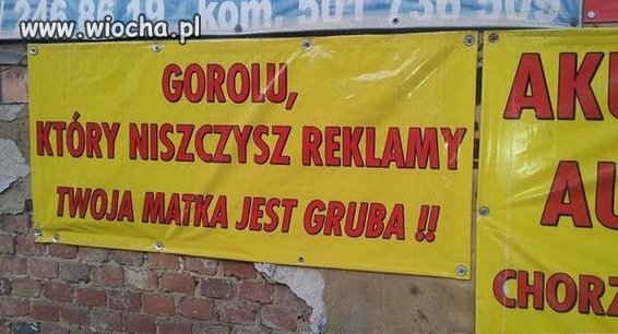 Jak niszczysz gorolu, to masz za swoje