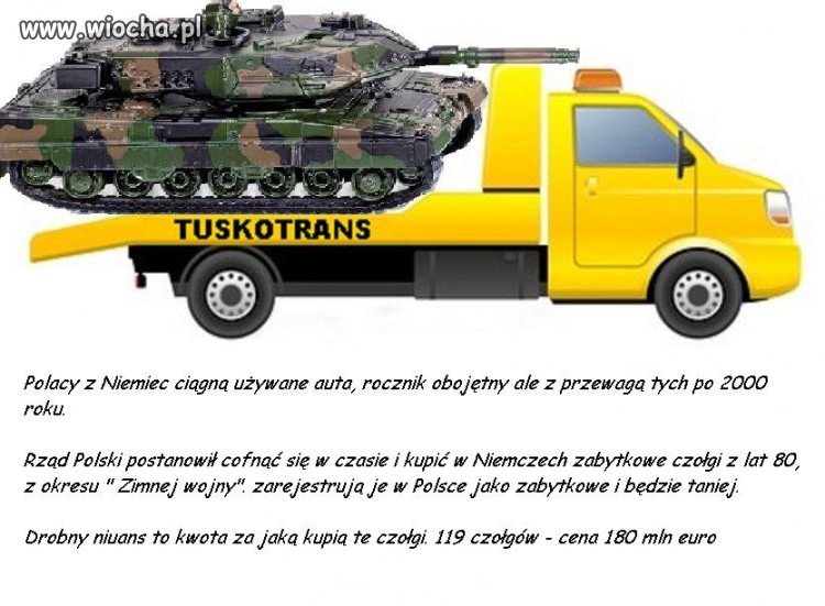 Tusk i jego zakupy