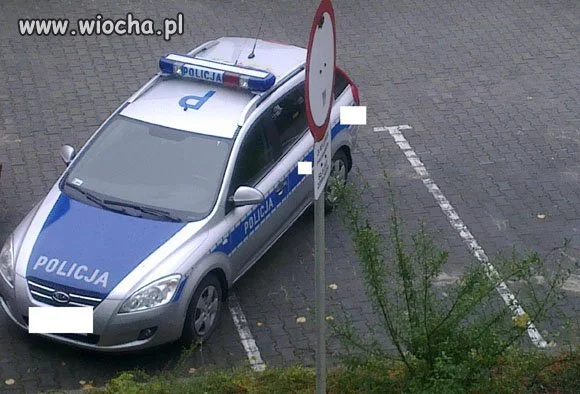 Tak parkuje władza.