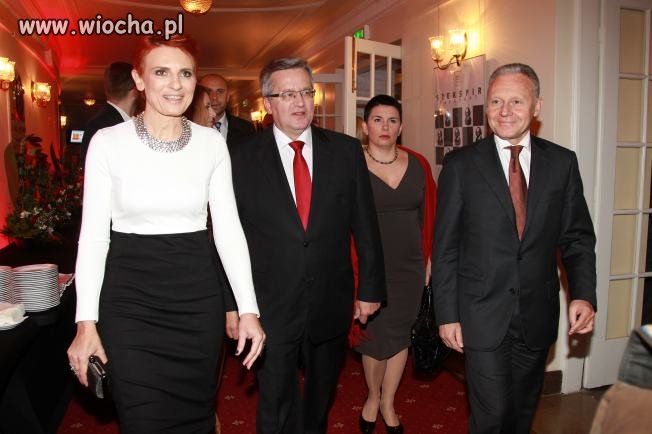 Prezydent na gali "faktu" 