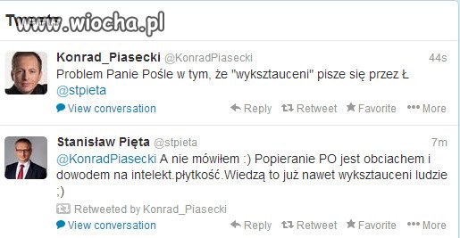 Wyksztaucony polityk