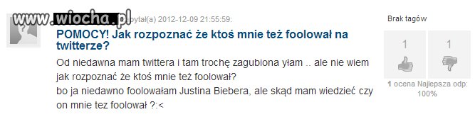 Jak rozpoznać że ktoś mnie też foolował...