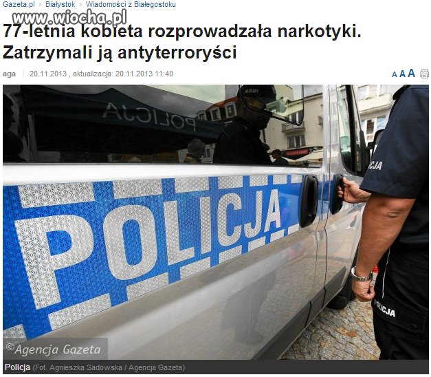 Narkotykowa babcia