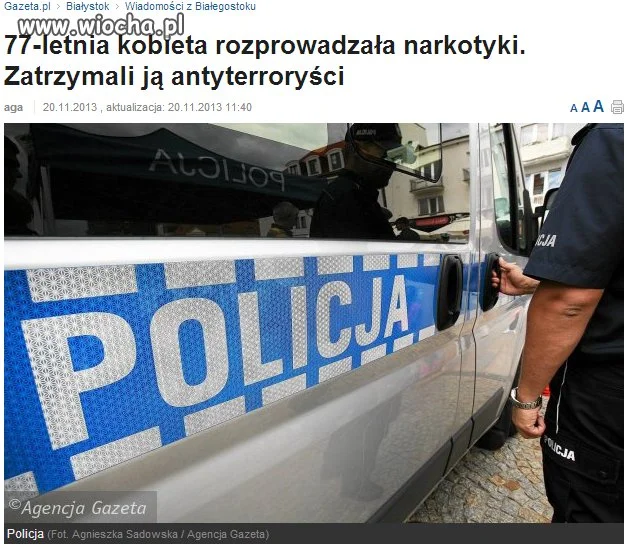 Narkotykowa babcia