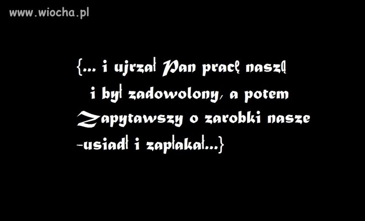 Lepiej nie będzie...