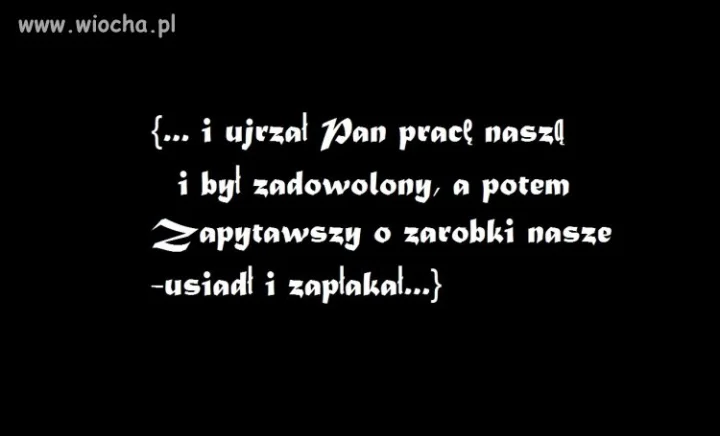 Lepiej nie będzie...