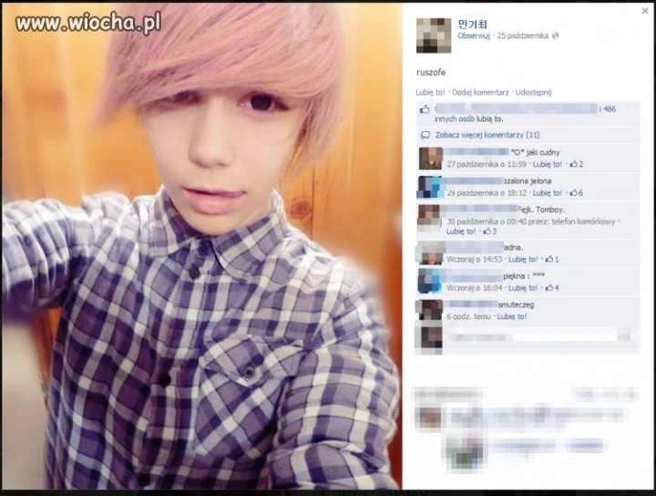 15 latek na facebooku