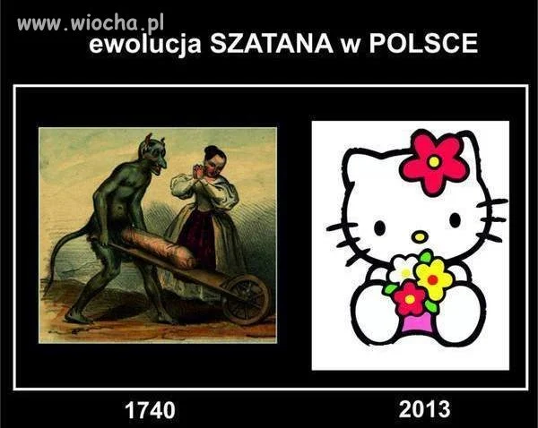 Ewolucja szatana...